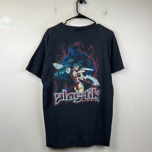 Vintage 90's Plastik Japan Anime Shirt Movie Tee Jersey Graphic Print Size L